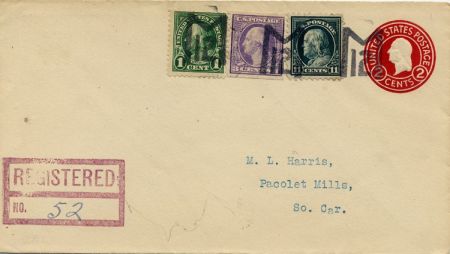 US Indiana, Twelve Mile 494, 473, 552, U429  Fancy Cancel Cover
