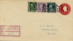 US Indiana, Twelve Mile 494, 473, 552, U429  Fancy Cancel Cover
