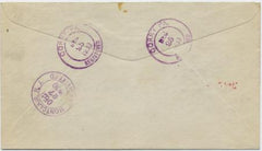 US Pennsylvania, Corry 638, 639, 644, 689 Fancy Cancel Cover, Arrow