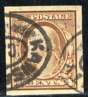 US 346 Washington / Franklin XF Used Kansas City Oval cv $25