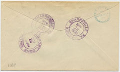 US Pennsylvania, Sharpsville 632, 642, 599  Fancy Cancel Cover
