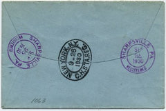 US Pennsylvania, Sharpsville 633, 637, 689  Fancy Cancel Cover