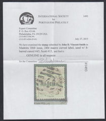 Madeira 15 XF Appearance ISPP Cert cv $425