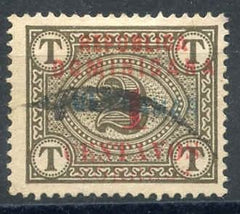 Dominican Republic 163 F - VF No Gum "Amostra" Specimen Ovpt in blue covered with cancel