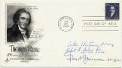 US 1292 Autographed cover Designers, Engravers