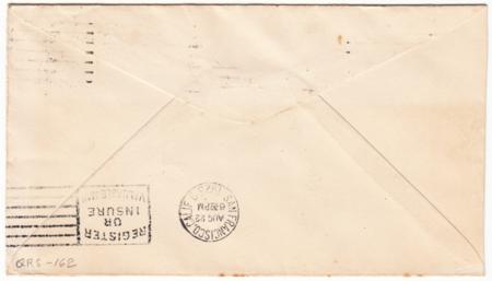 US 1923 C3 on Government Flight 162 NY- San Francisco
