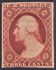 US 11 Early Classics VF H Unused 4 Margin - Rich Color cv $275