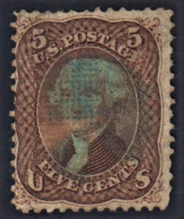 US 95 Early Classics Used Fine Blue Cancel