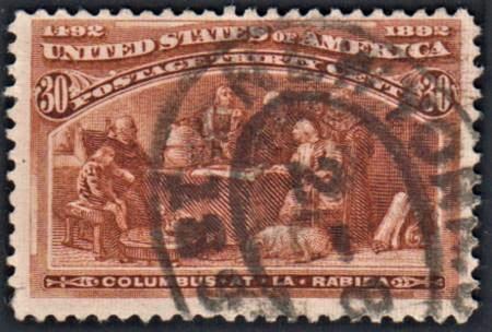US 239 Early Commemoratives Used F-VF New York Oval Cancel