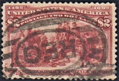 US 242 Early Commemoratives Used F-VF