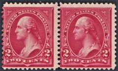 US 266-7 Bureau and Regular Issues Mint LH Ave - Fine Se Tenant Pair cv $220