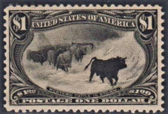 US 292 Early Commemoratives Mint LH VF-XF Largin Margins - 1996 German Cert.