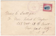US 1918 C3 on Cover with Washington AMS cancel