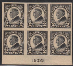 US 611 Mint NH VF Block Nice Block # 15025 cv $90