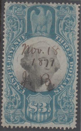 US R125 Revenue Used F - VF Beautiful cv $75