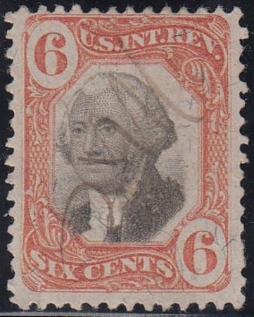 US R138 Revenue Used F - VF Exceptional Example cv $125