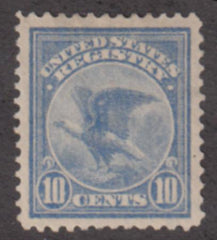 US F1 Registration Stamp Unused XF-SUP Hinge Remnant