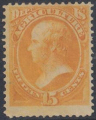 US O7 Mint Hinged F Officials Nice Color