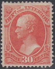 US O23 Mint H VF-XF Officials Beautifully Centered