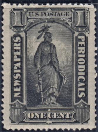 US PR90 Newspaper Mint H VF cv $425