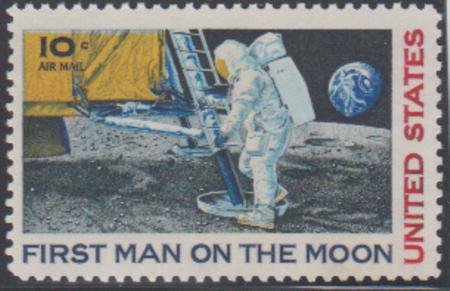 US C76A Airmail Errors F - VF Mint NH Red Patch Missing, Most of Red Offset Also Missing