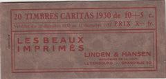 Luxembourg B40 Booklet Mint NH Booklet with 2 Panes of 10, Pristine