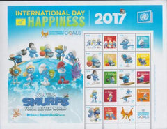 UN Personalized Sheets 2017 1158 NY Day of Happiness