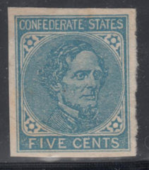 US Back Of Book - Confederate States of America 7 Superb Part OG