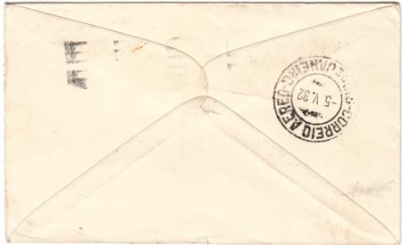 Ireland 1932 4th South America Zeppelin Flight on VF Cover