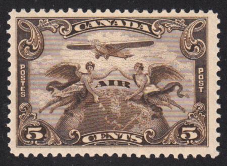 Canada 1928 C1 VF NH, natural gum skip.