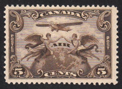 Canada 1928 C1 VF NH, natural gum skip.