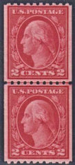 US 488 Washington / Franklin VF - XF NH Pristine Line Pair cv 150.00