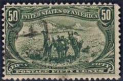 US 291 Early Commemoratives Fine Used Very Light Cancel cv $175