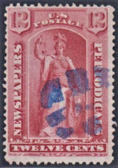 US PR16 Newspaper F - VF Used Nice Blue Cancel cv 325.00