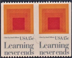 US 1833a Error XF NH Horizontal Pair, Imperf Vertically cv 150.00