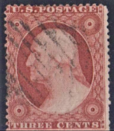 US 25a Early Classics F - VF Used, cv $850