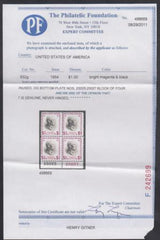 US 832g F NH Single - Copy of PF Cert for Plate Block