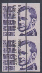 US 1297c Error F - VF Bureau Precanceled Imperf Pair, Dull gum