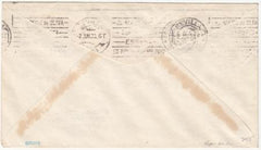 Spanish Morocco 1930 Pan American Flight Tangier - Seville, Signed Eckener