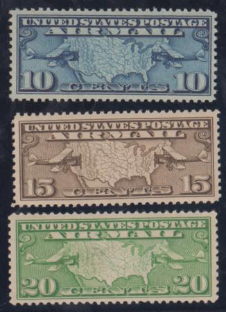 US C7-9 Airmail VF NH