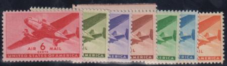 US C25-31 VF NH Set cv $19.40