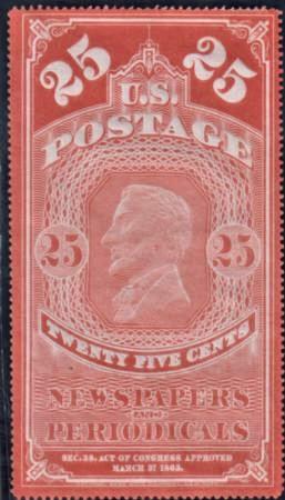 US PR3 Newspaper VF Mint No Gum as Issued - Crisp Impression! cv 400.00