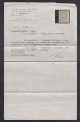 Austria - Lombardy - Venetia - 7 Type II VF LH Fresh OG, Multiple Signatures cv $2,400