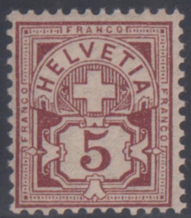 Switzerland 71b Fine NH cv $215