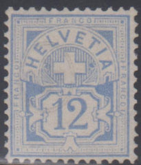 Switzerland 80 VF Mint Expertly Regummed cv $290