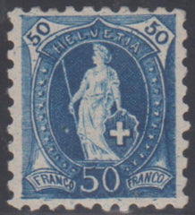Switzerland 92 F - VF Renggli Cert. Fresh! Rich Color cv $3,100