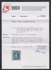 Switzerland 92 F - VF Renggli Cert. Fresh! Rich Color cv $3,100