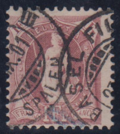 Switzerland 87b Ave - F Used cv $310