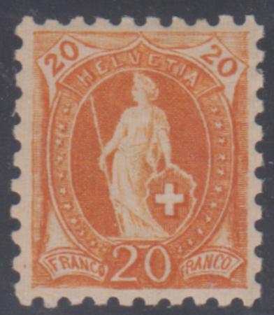 Switzerland 89 XF Mint LH Beautiful! Full perfs. cv $1,000