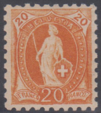 Switzerland 89 VF LH Beautiful! cv $1,000